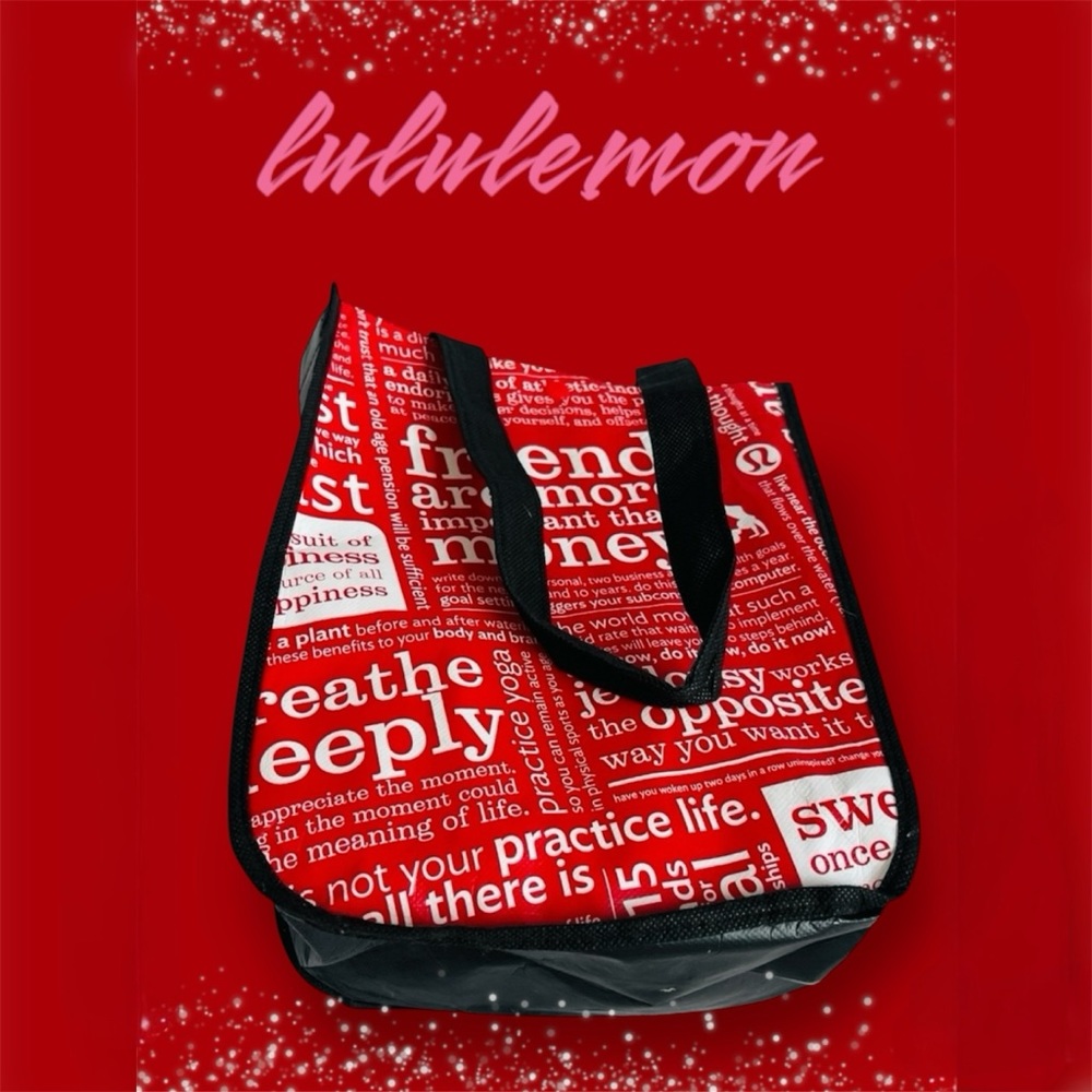 Lululemon Medium Shopping Bag, Shoulder Tote,